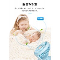 卓上扇風機だけでなく、こだわりのデザインでクリップ付きなので卓上以外でも使用可能な2WAY仕様　送料無料