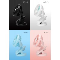 卓上扇風機だけでなく、こだわりのデザインでクリップ付きなので卓上以外でも使用可能な2WAY仕様　送料無料