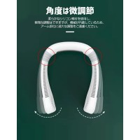 暑い夏の熱中症対策に！2021年最新型の首かけ扇風機（F6）　送料無料